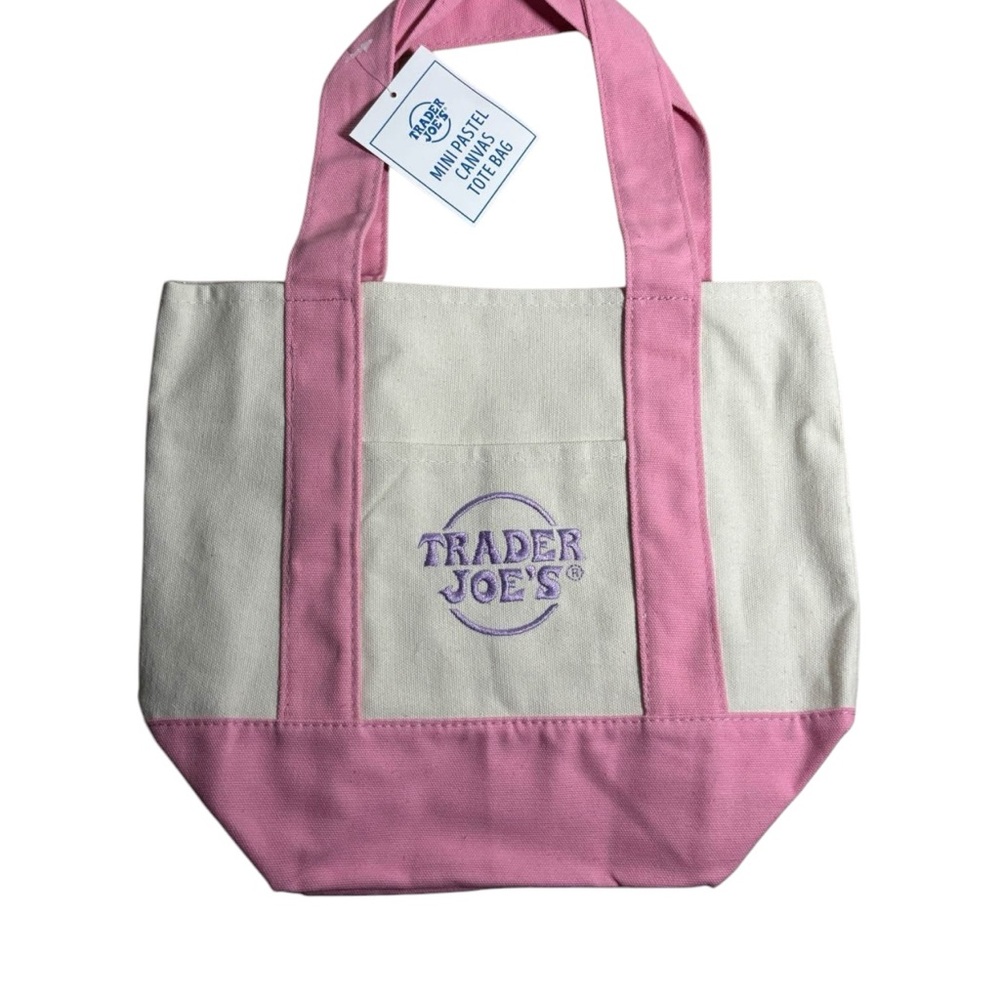Pastel Canvas Tote Bag Set - Picture 2 of 5